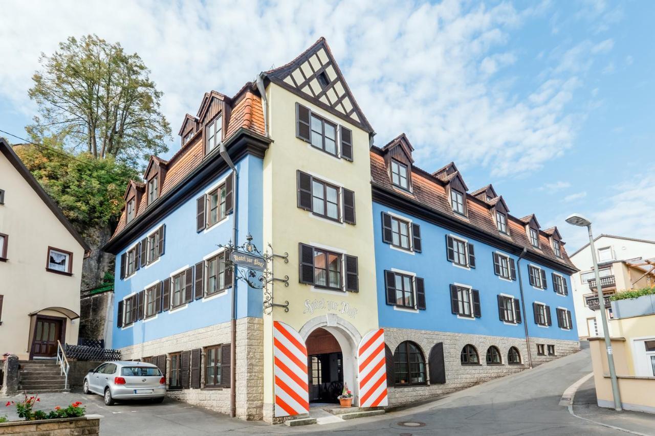Hotel Zur Post E.K. ヴァイシェンフェルト エクステリア 写真