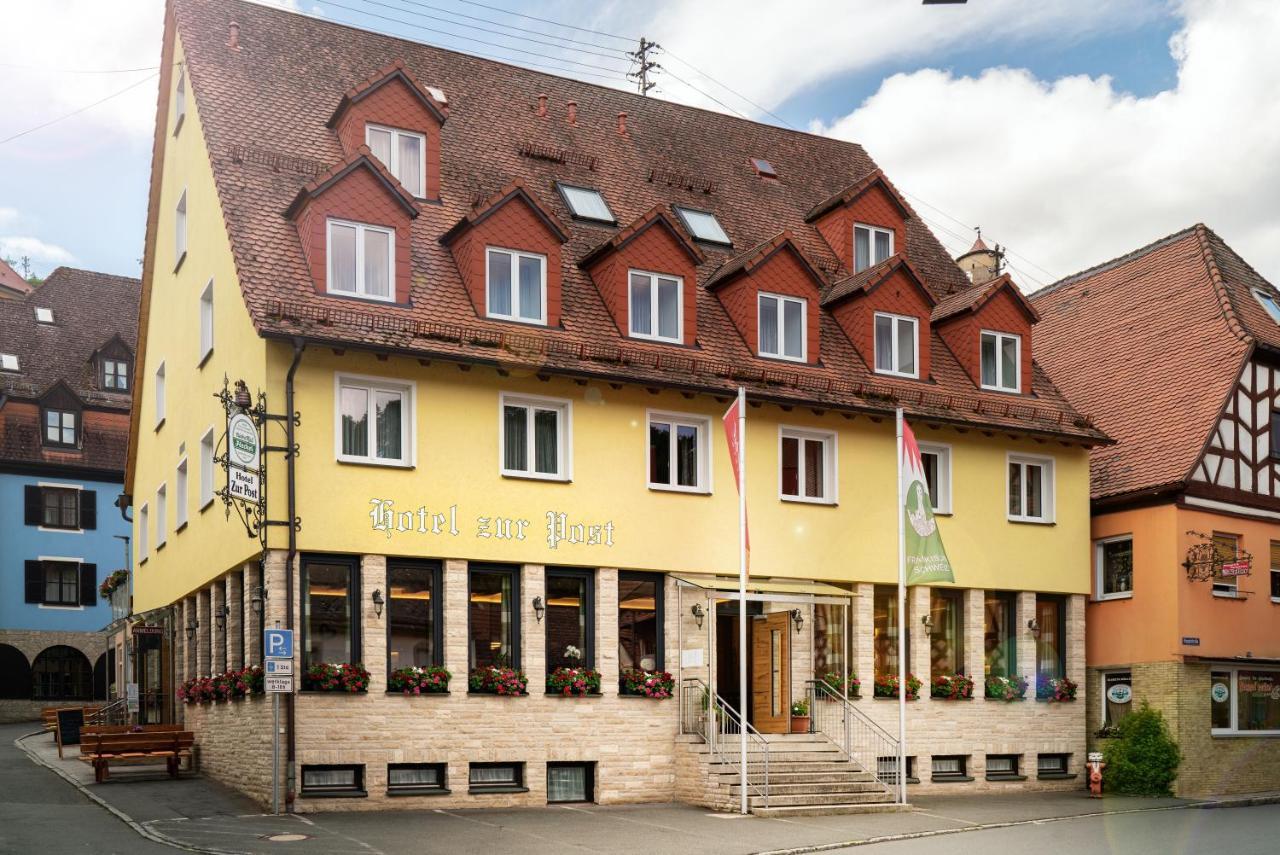 Hotel Zur Post E.K. ヴァイシェンフェルト エクステリア 写真